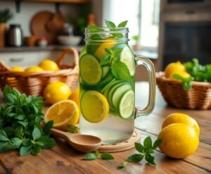 Evde Yapılan Doğal Detoks İçecekleri