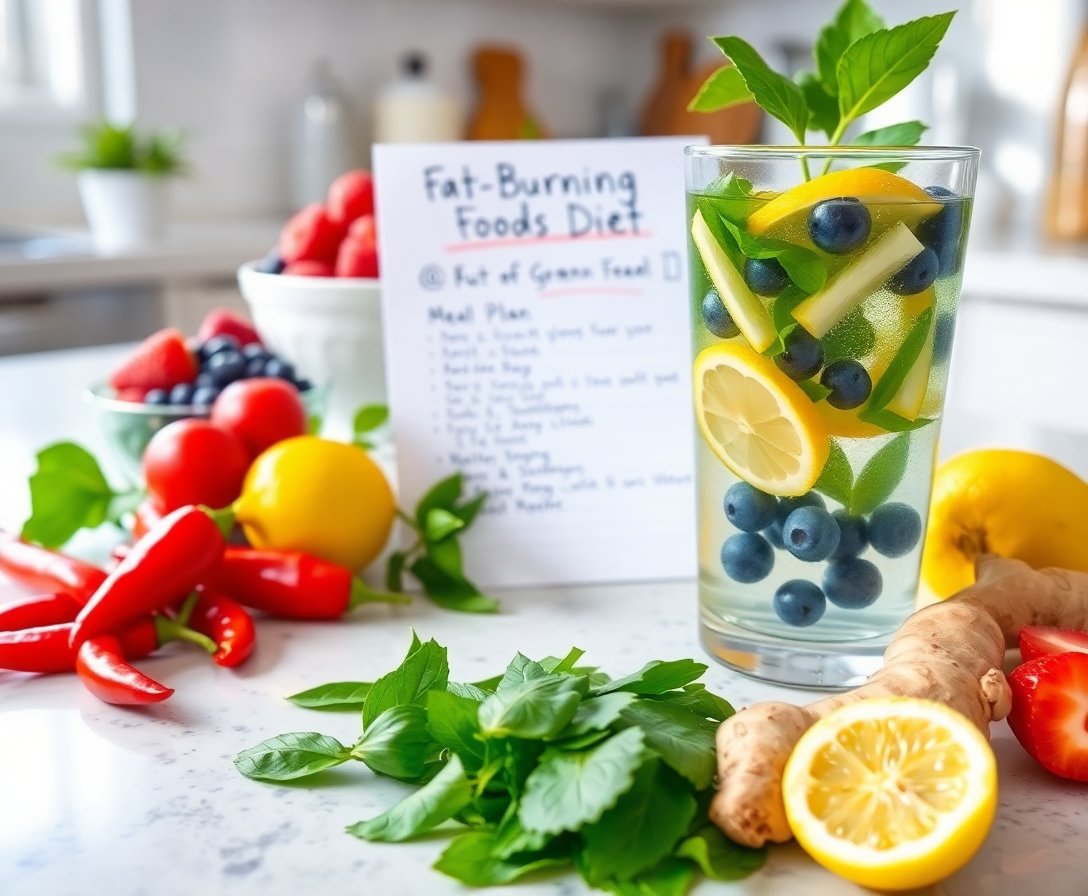 Yağ Yakıcı Gıdalarla 1 Haftada 3 Kilo Verdiren Diyet!